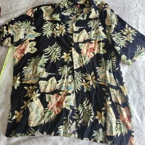 Set Of Tropical Floral Men's Shirt
